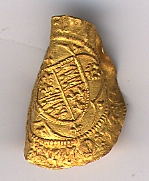 Gold qtr Ryal